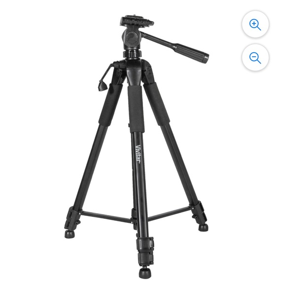 Vivitar 67" photo/video adjustable tripod, Vivitar 67" adj tripod - Picture 1 of 11